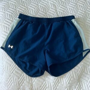 Underarmour blue running shorts